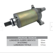 MOTORINO D'AVVIAMENTO SUZUKI