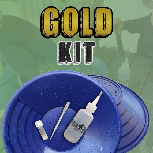 Kit gold rush - rush, cercatore