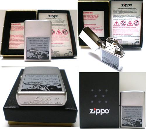Zippo serie aforismi 2006 - ,