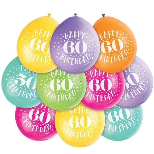 Palloncini compleanno - 60°,