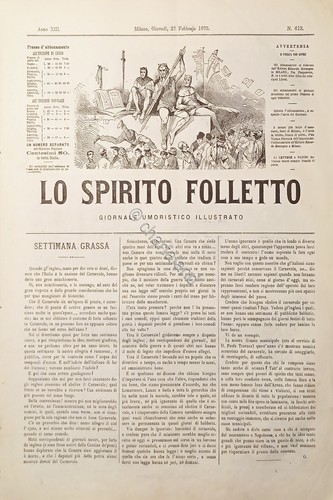 Giornale umoristico illustrato - giornale,