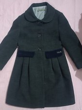Bellissimo Cappotto Trussardi Junior bambina 4 anni Grigio Lana