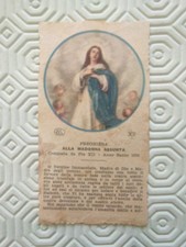 Santino madonna assunta - santino,