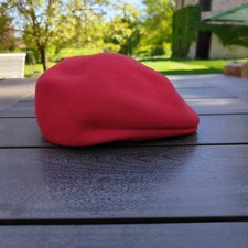 Coppola bambina lana rossa - coppola,