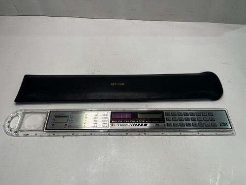 Citizen ruler calculator - ruler, rl-3