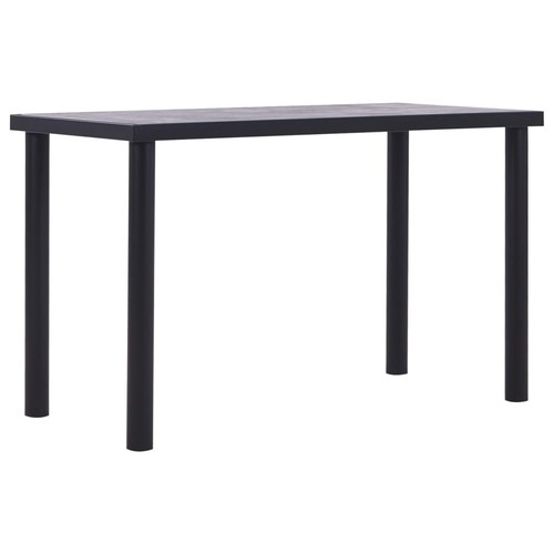 Vidaxl tavolo pranzo nero e - tavolo,
