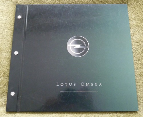 Opel lotus omega libro - libro,