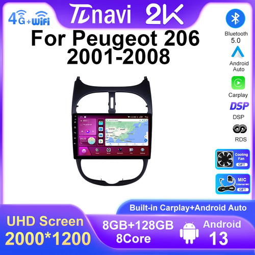 Per peugeot 206 2001 2008 - peugeot, 2001-2008