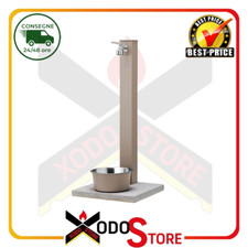 Fontana colonna con base - a,
