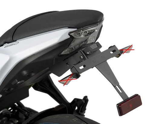 Kit portatarga puig kawasaki - -,