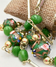 MURANO GLASS COLLANA D'EPOCA