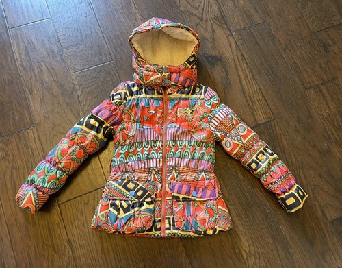 Giacca lunga parka colorato