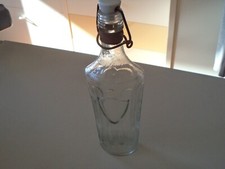 ANTICA BOTTIGLIA DI VETRO MILLEFIORI CUCCHI - VINTAGE ANNI '30-40