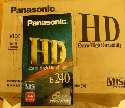 Panasonic 240 vhs extra - panasonic, e-240