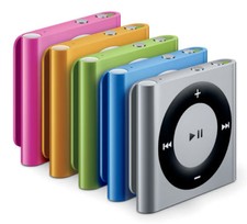 Pacchetto Swim iPod Shuffle & auricolari & Buds 100% impermeabile, batteria nuova