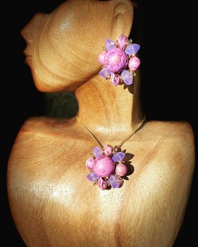 Parure orecchini collana - e,