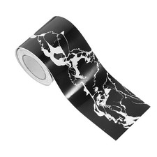  1 rotolo di adesivo in marmo, rivestimento per modanatura a staccare e