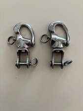 2 ganci a scocco inox