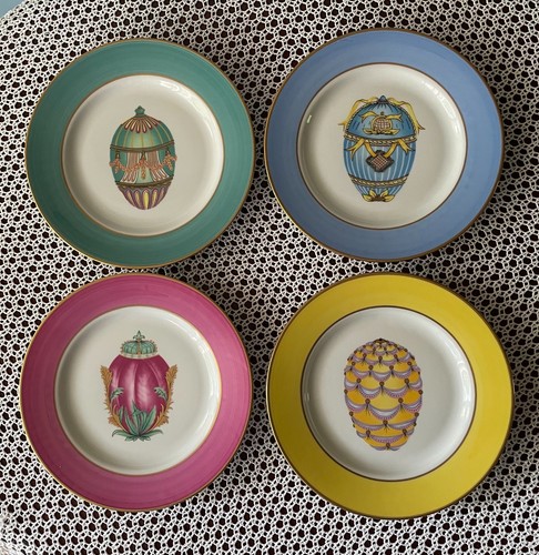 Set piatti porcellana uovo - set,