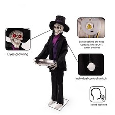 Statua Fantasma Scheletro In