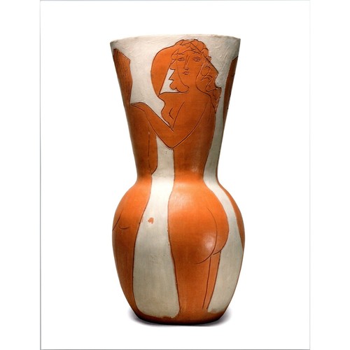 Grande vaso con donne nude