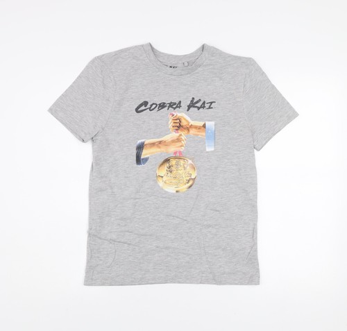 Shirt cobra kai uomo - kai, grigia