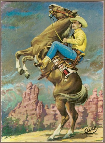 Cartolina tex disegnata da - di,