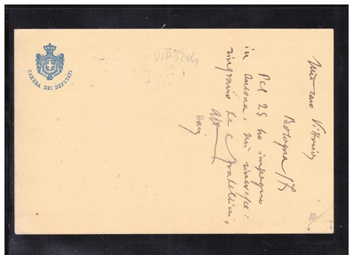 Cartolina postale italiana - cartolina,