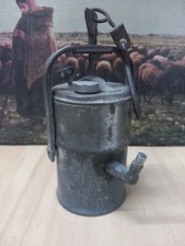 Antica Vecchia Lampada A Carburo Minatori