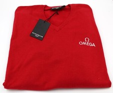 Maglione Scollo a V Rosso