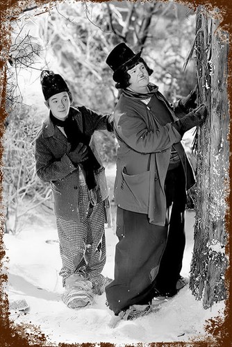 Blechschild laurel hardy - &,