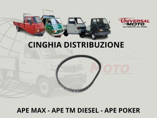Cinghia distribuzione per ape - distribuzione,