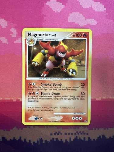 Pokemon card magmortar - pokemon, dp20