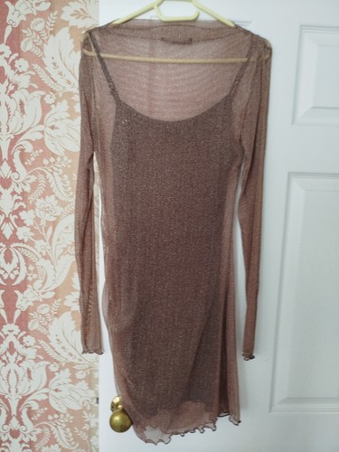 Zara mini abito drappeggiato - mini,