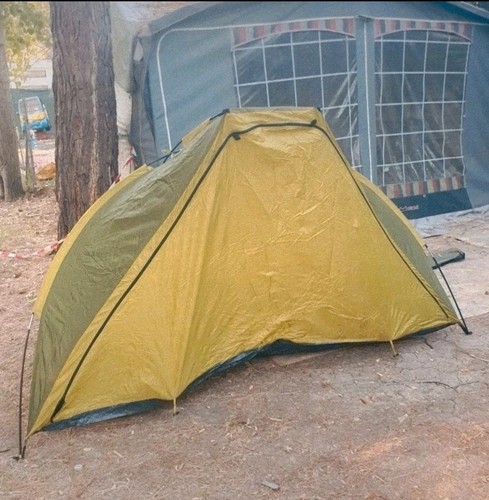 Tenda campeggio verde - tenda,