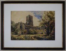 Fontane Abbazia. Acquerello