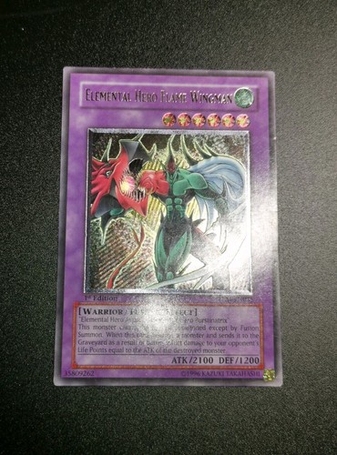 Yugioh elemental hero flame - yugioh,