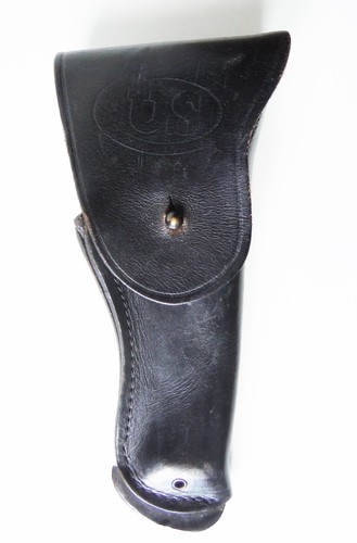 étui holster cuir - en, noir
