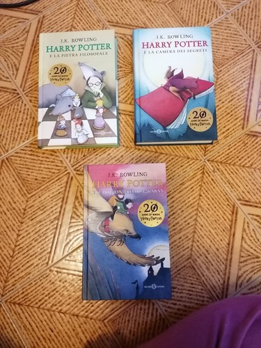 3libri harry potter pietra - 3libri,