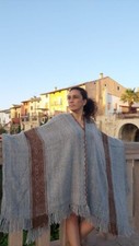 Poncho Andino 100%Lana. Echo a