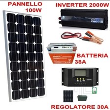 Kit Fotovoltaico 1 KW Pwm