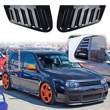 Alzacristalli Posteriori Persiane Nero Per  Golf Ⅳ GTI 97-04 Blinds Accessori