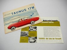 Brochure originale Ford Taunus