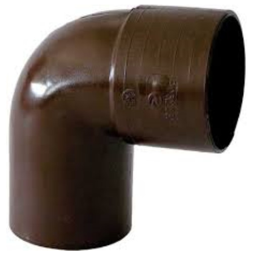 Gomito pvc plastica curva - in,