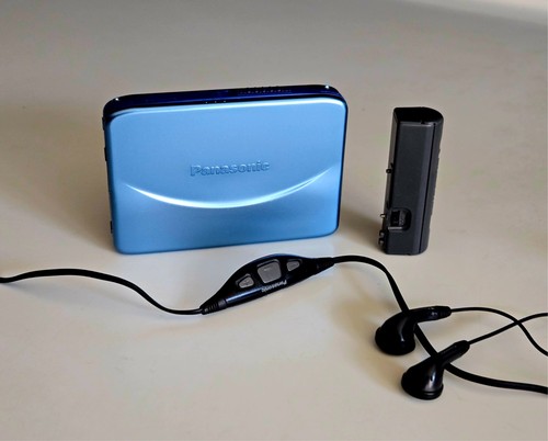 Raro walkman blu panasonic - raro,