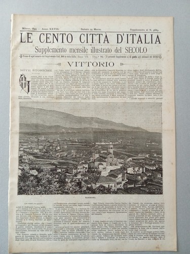 Cento città italia - città, 1893