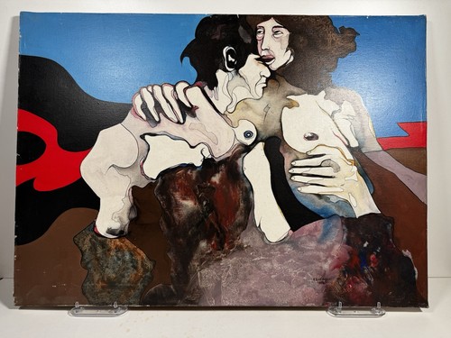 Quadro dipinto originale 1974 - quadro,