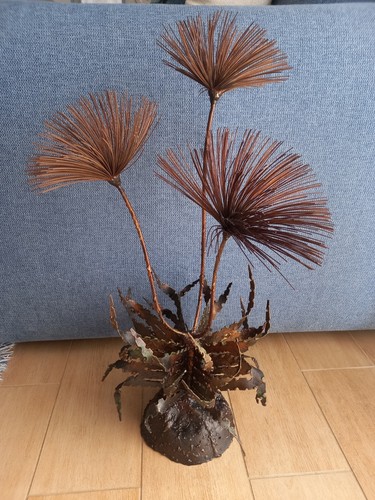 Vintage scultura fiori deserto - vintage,