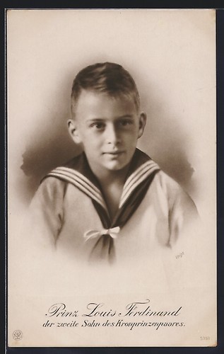Cartolina ritratto principe - ritratto,
