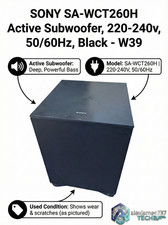 Sony wct260h subwoofer - sony,